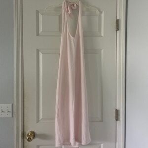 James Perse Pink Halter Dress Brand New With Tags